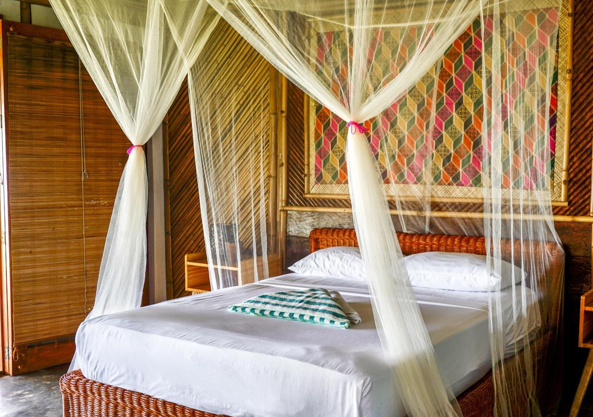 Eco Sanctuaries Nature Lodge Nacpan Beach, Ел Нидо Екстериор снимка