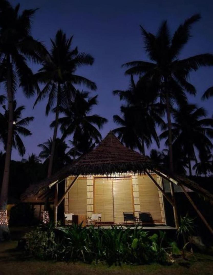 Eco Sanctuaries Nature Lodge Nacpan Beach, Ел Нидо Екстериор снимка