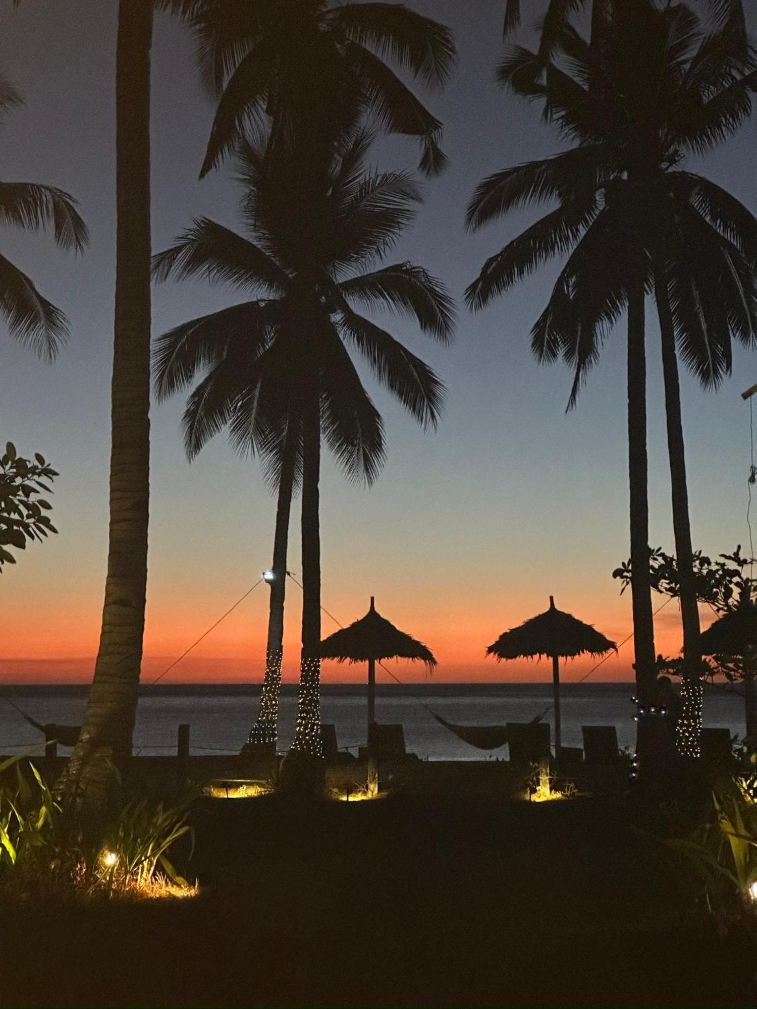 Eco Sanctuaries Nature Lodge Nacpan Beach, Ел Нидо Екстериор снимка