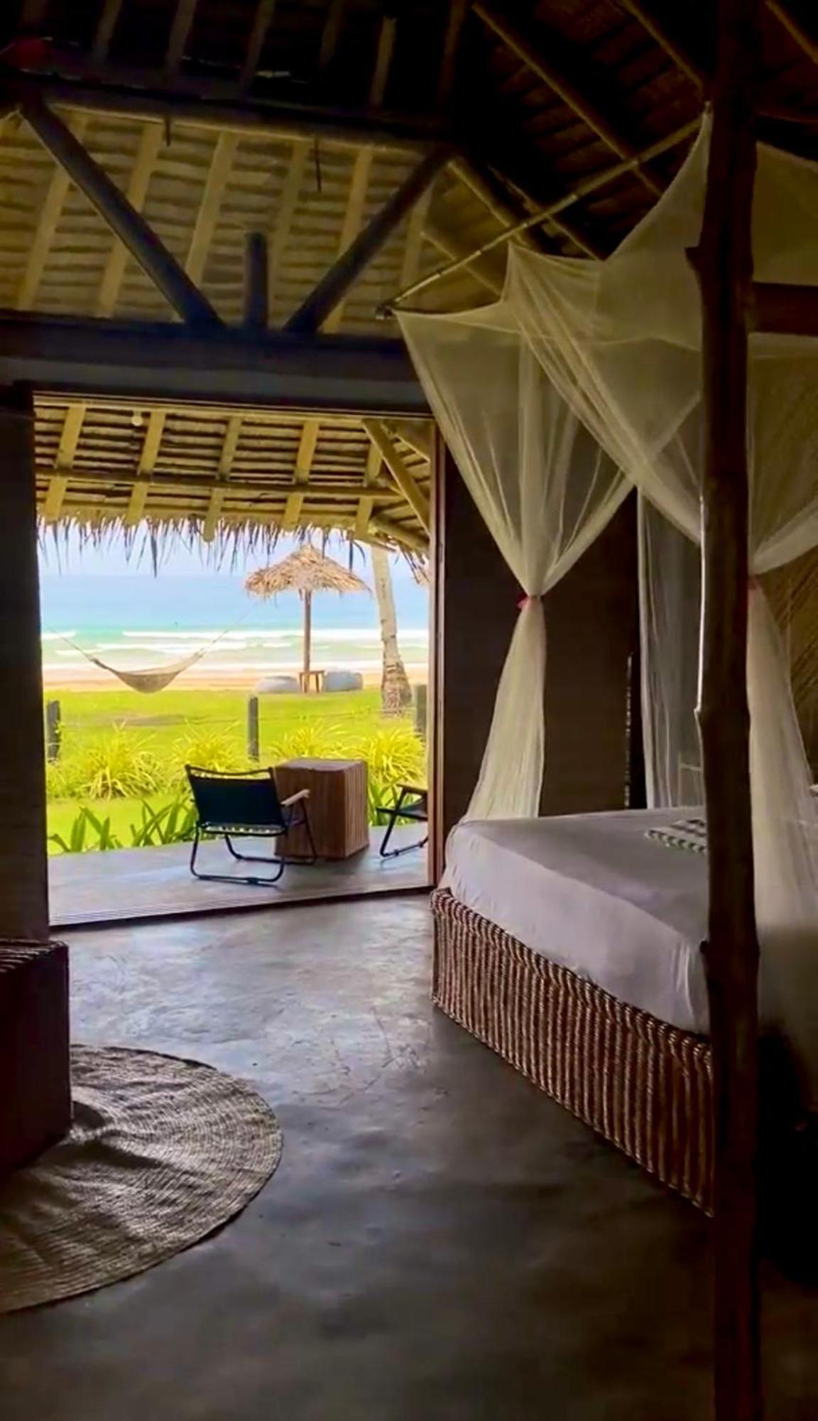 Eco Sanctuaries Nature Lodge Nacpan Beach, Ел Нидо Екстериор снимка