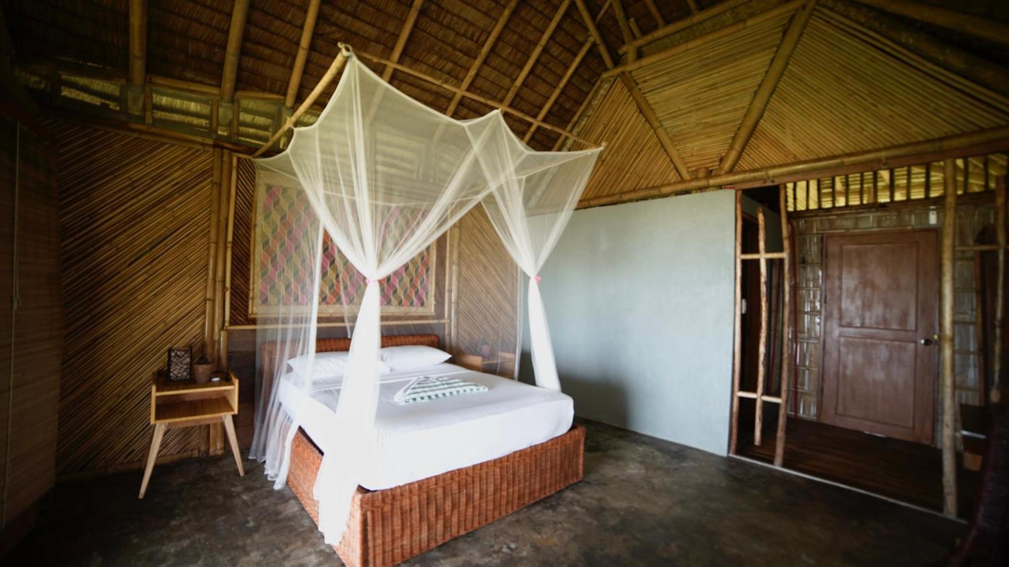 Eco Sanctuaries Nature Lodge Nacpan Beach, Ел Нидо Екстериор снимка