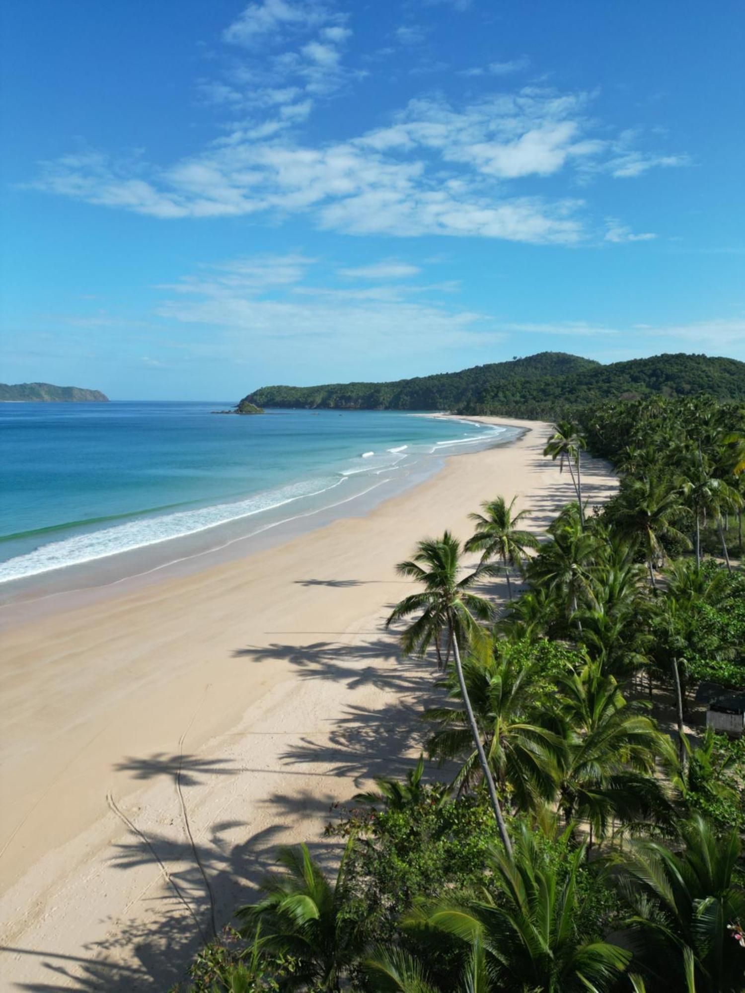 Eco Sanctuaries Nature Lodge Nacpan Beach, Ел Нидо Екстериор снимка